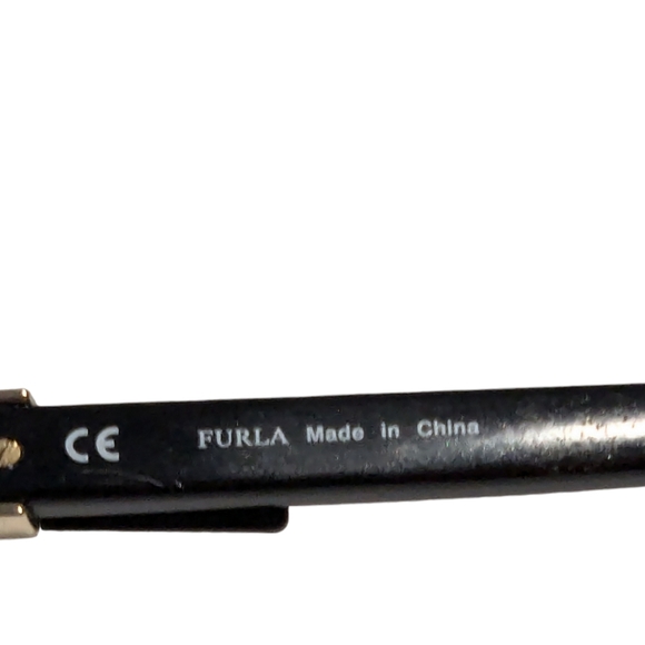 Furla Scilla SU4770J COL. Z42P Sunglasses Black Butterfly Frames w/ Black Lenses - Picture 7 of 12